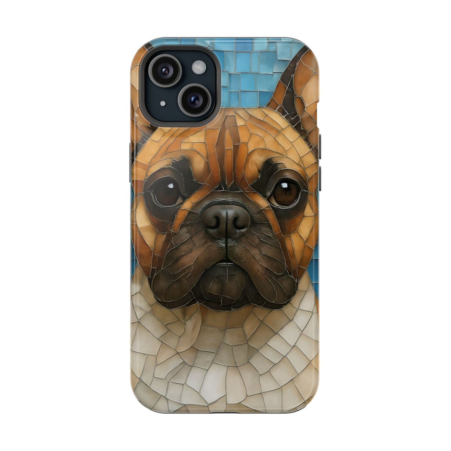 French Bulldog Mosaic Phone Case, French Bulldog Art, Dog iPhone Case, Frenchie Mom, French Bulldog Gift, Dog Lover