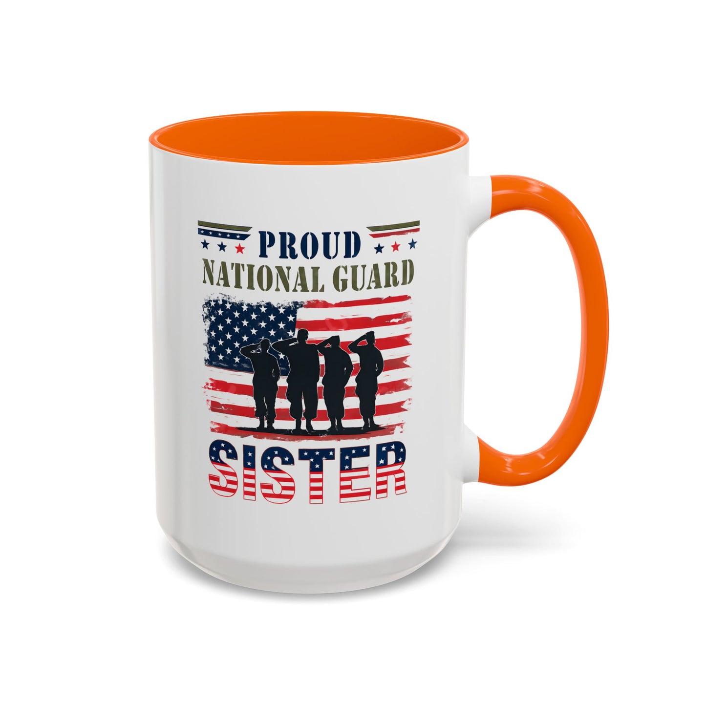 Proud National Guard Sister Mug, Army National Guard, Armed Forces Gift, Veteran Appreciation, Gift For Heroes
