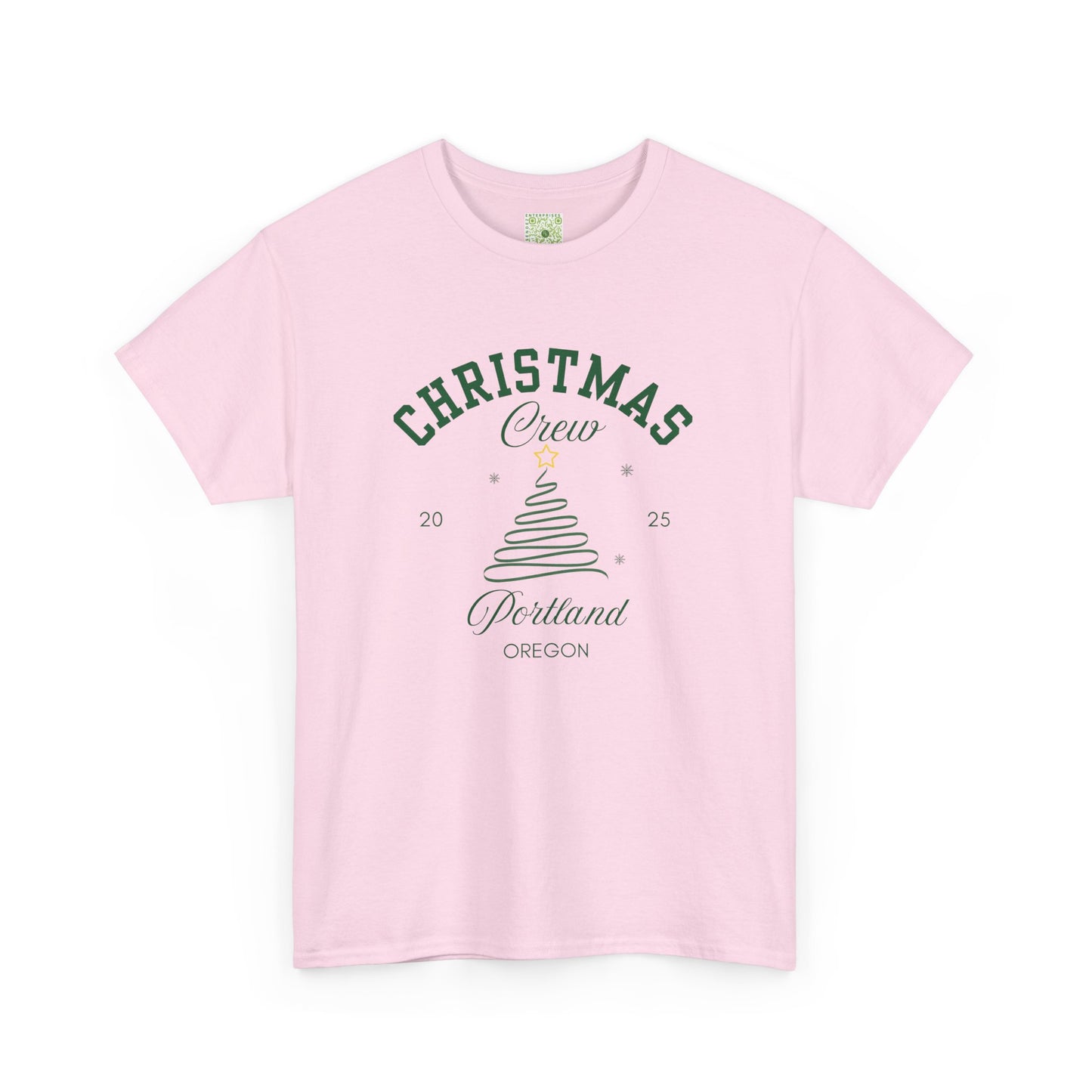 Christmas Crew Shirt 2025, Personalized Holiday Matching Tee, Family Vacation Christmas Outfit