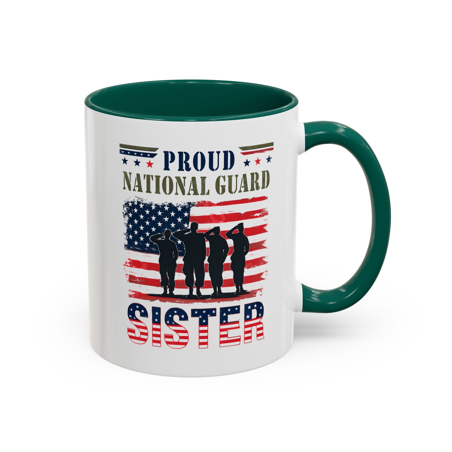 National Guard, Proud Sister Mug, Army National Guard, Armed Forces Gift, Veteran Appreciation, Gift For Heroes