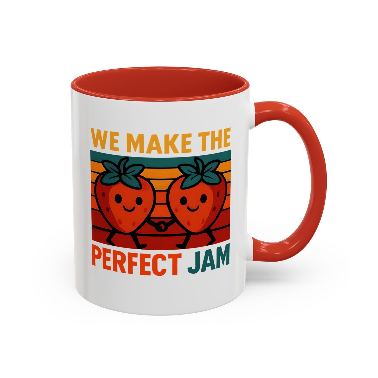 Humorous Strawberry Jam Coffee Mug, Summer Vibes Mug, Strawberry Mug, Food Humor Mug, Hilarious Mug, Gift Idea