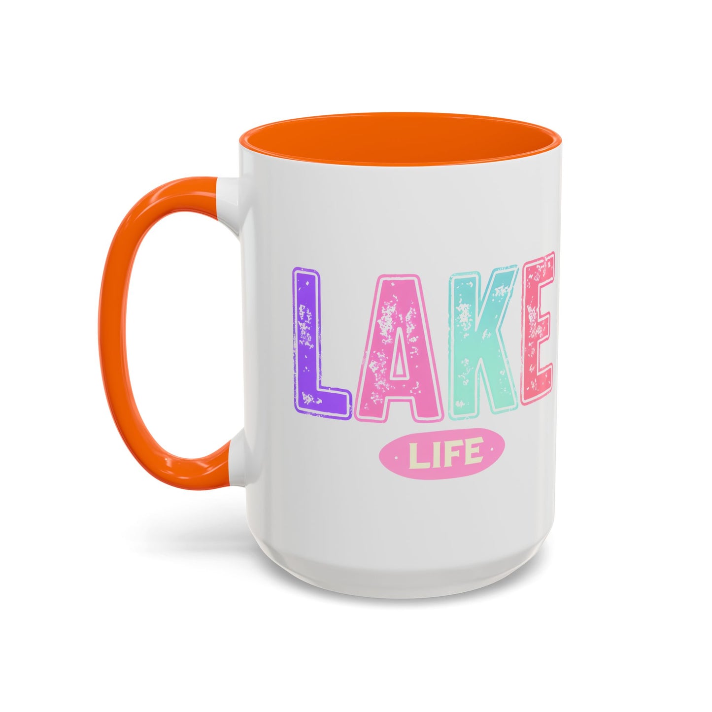 Lake Life Accent Coffee Mug, Great Lakes Mug, Michigan Gifts, Lake Vibes, Modern Mug, Lake House Gifts, Lakehouse Decor
