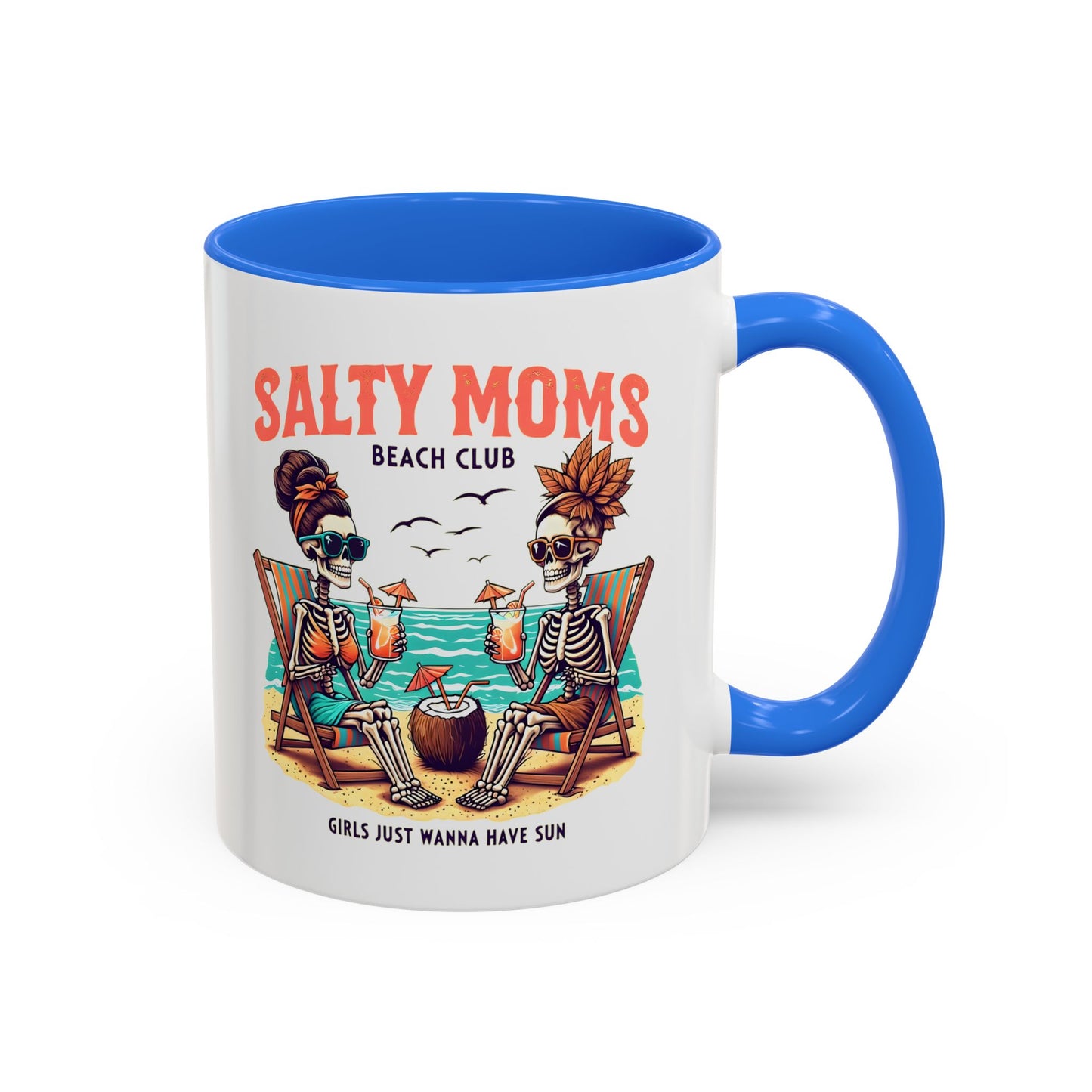 Bonus Mom Gift, Salty Moms Beach Club Mug, Salty Mug, Summer Mom Mug, Hot Mom Summer, Beach Club Mug, Stay Salty Mug, Beach Days