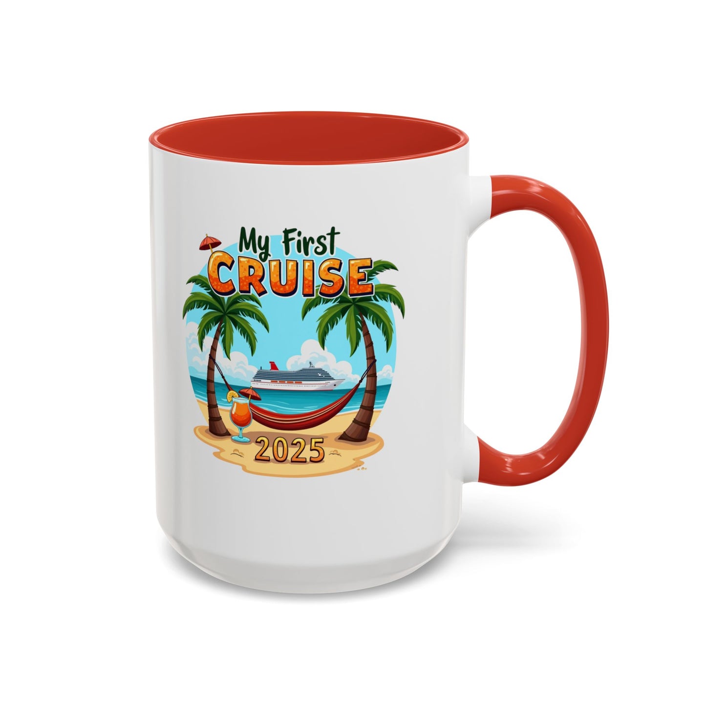 My First Cruise Coffee Mug, Royal Caribbean Mug, Cruise Gift, Cruise Ship Mug, Disney Cruise Line, Travel Mode