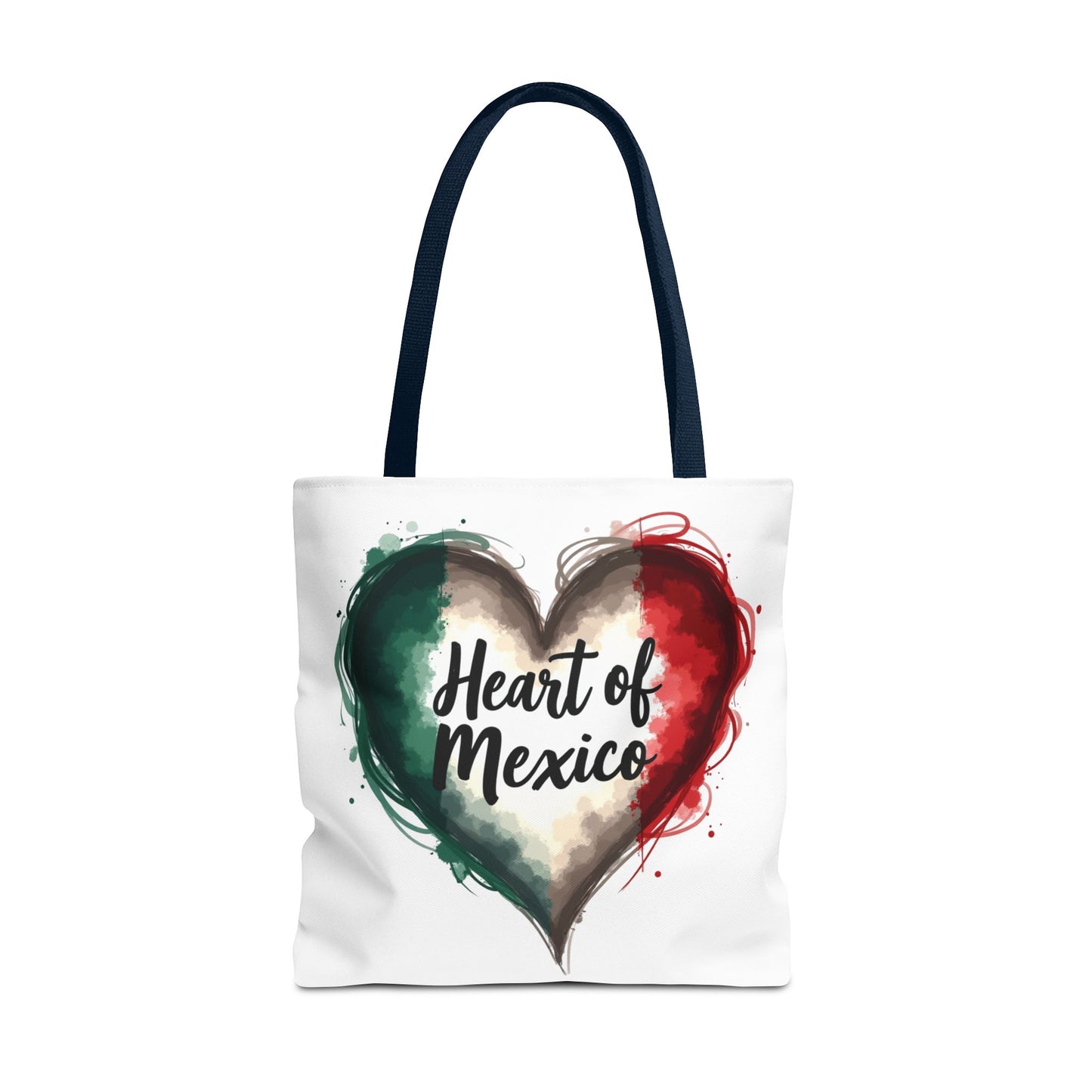 Heart of Mexico Tote Bag, Hispanic Heritage Bag, Mexican Pride Tote, Mexican Culture Bag, Brown Pride, Weekender Bag