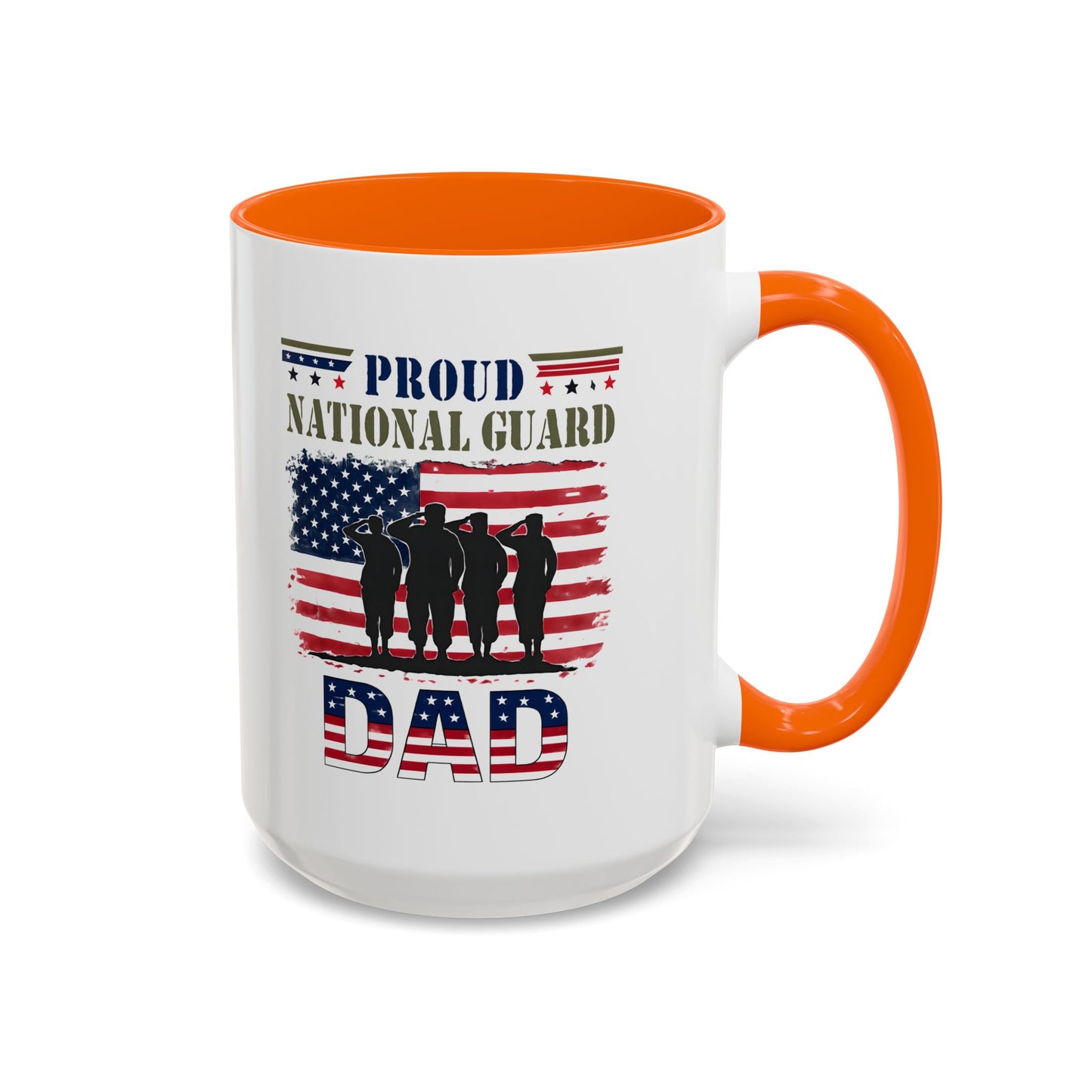 Proud National Guard Dad Coffee Mug, Army National Guard, Veteran Appreciation, Military Family Gift, Gift For Heroes