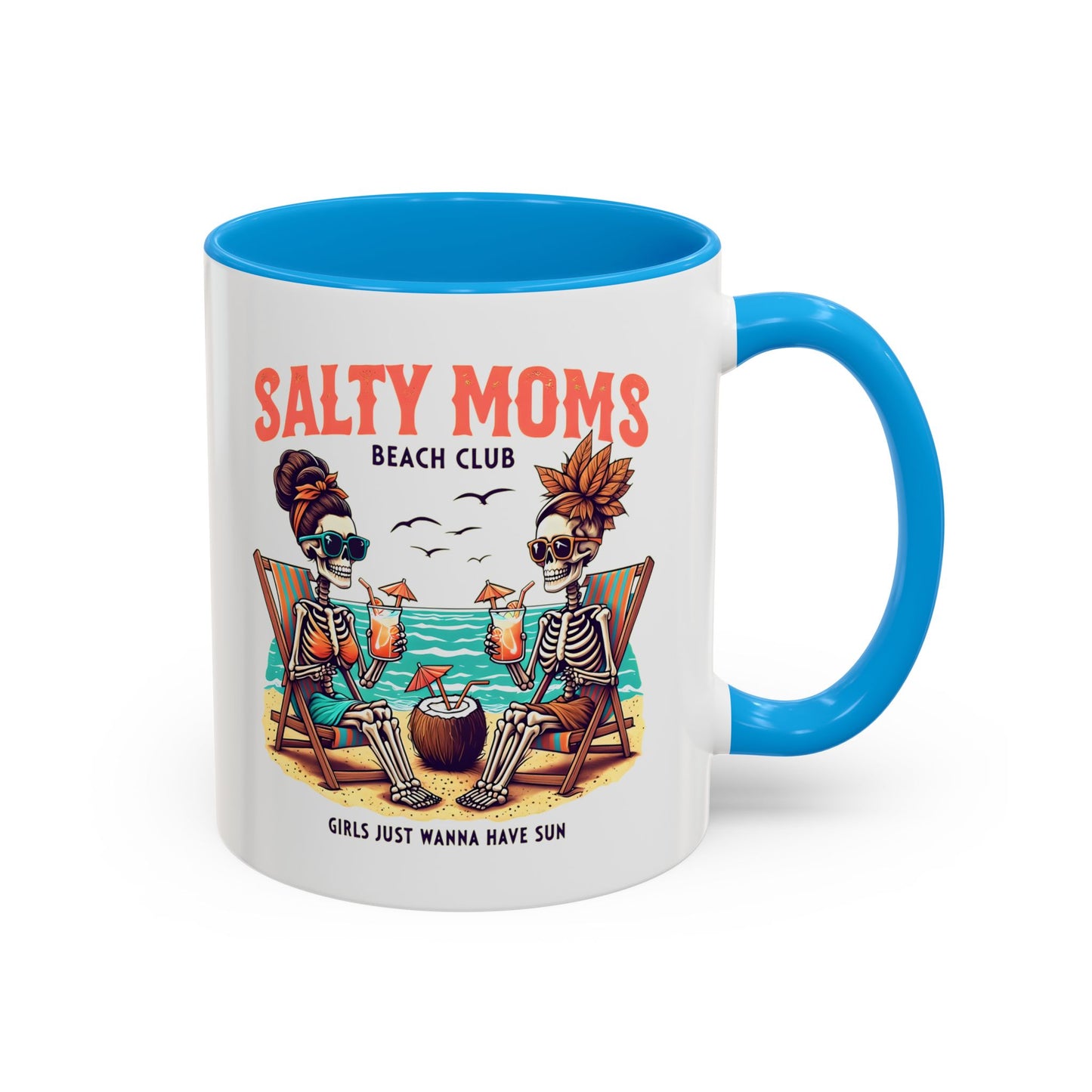 Bonus Mom Gift, Salty Moms Beach Club Mug, Salty Mug, Summer Mom Mug, Hot Mom Summer, Beach Club Mug, Stay Salty Mug, Beach Days