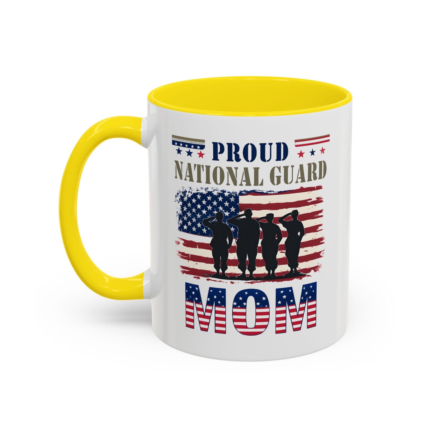 Proud National Guard Mom Mug, Army National Guard, Armed Forces, Veteran Appreciation, Military Family Gift