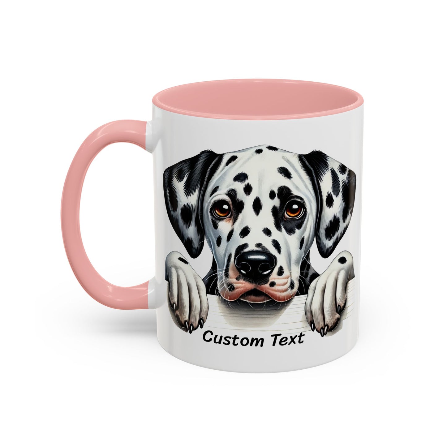 Funny Dalmatian Dog Lover Mug, Dog is Friendly, I am Not Coffee Cup, Perfect Gift for Dog Moms, Pet Lovers, and Dalmatian Fans