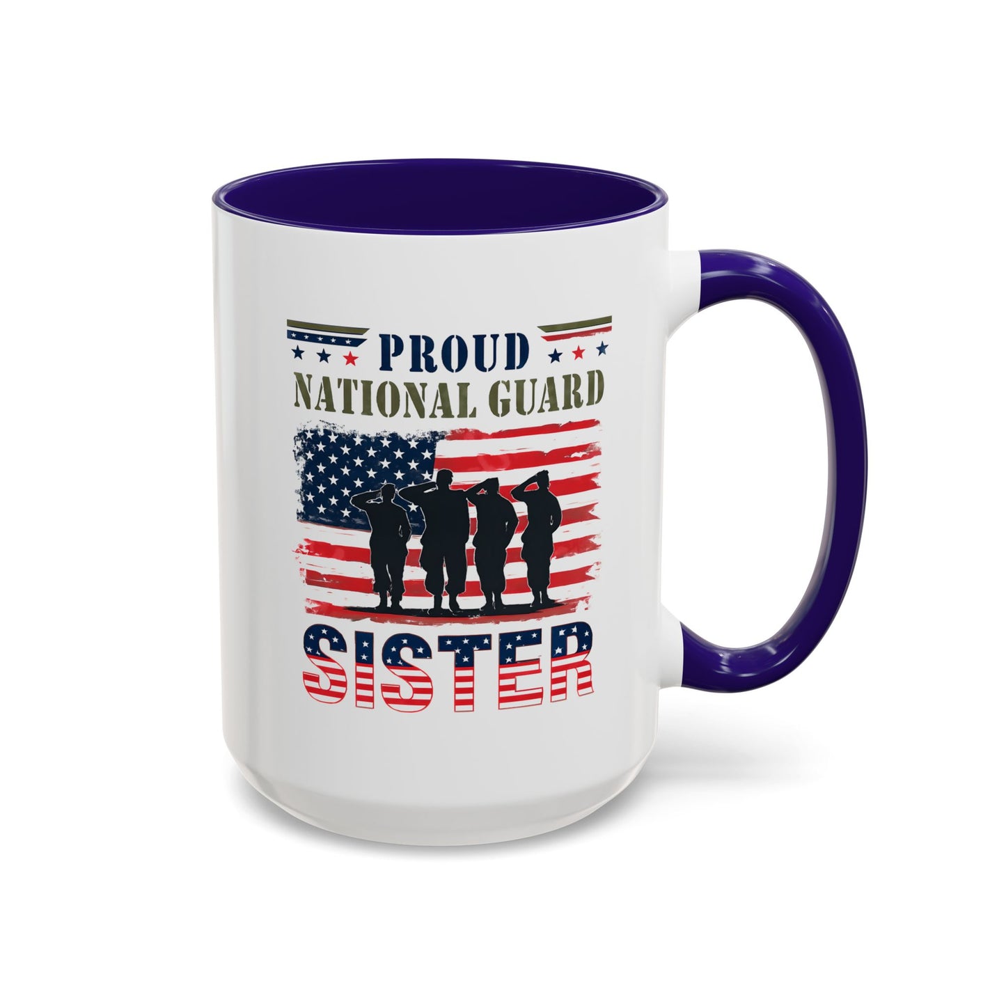 National Guard, Proud Sister Mug, Army National Guard, Armed Forces Gift, Veteran Appreciation, Gift For Heroes