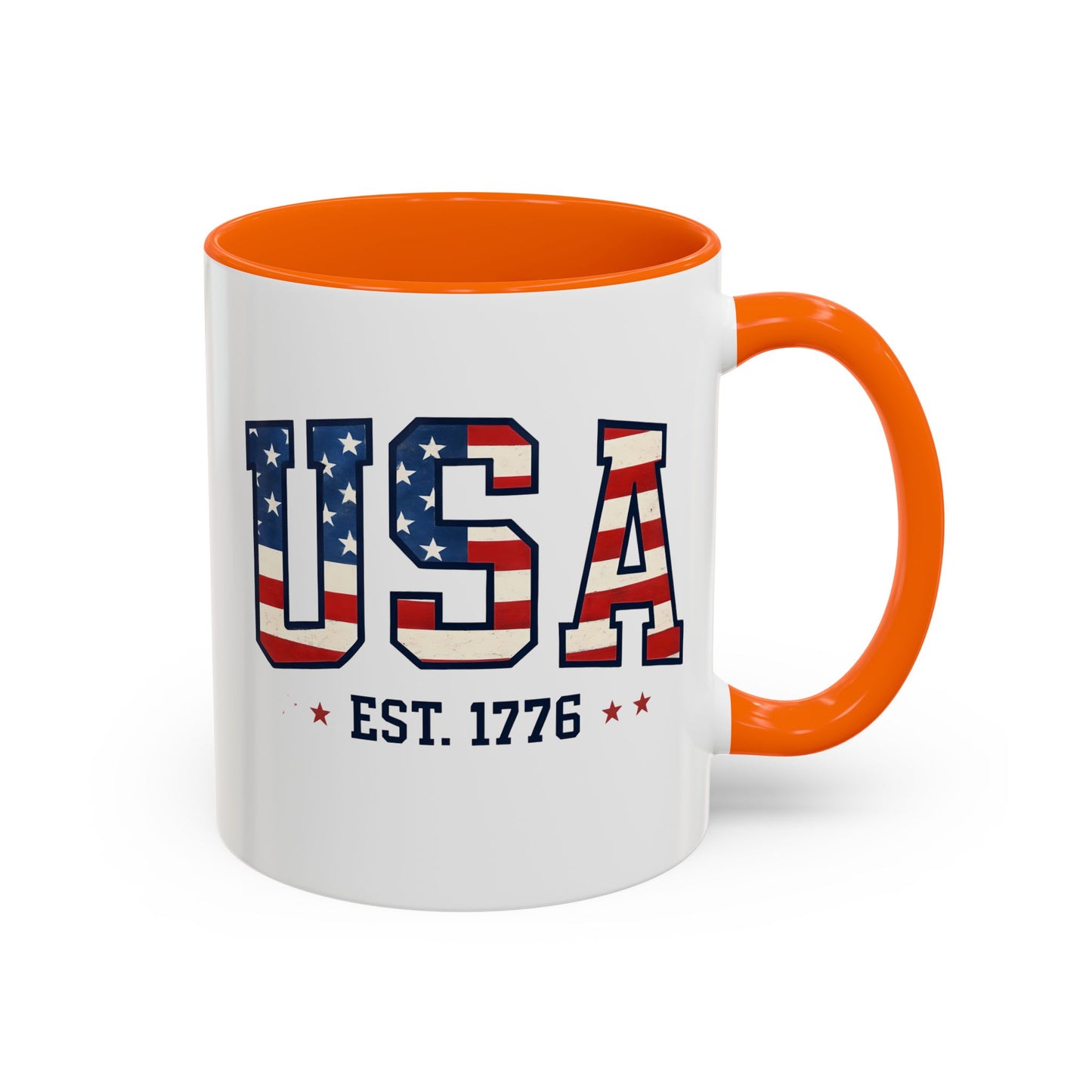 USA Patriotic Coffee Mug, Memorial Day Mug, American Flag Mug, Patriotic Mug, Freedom Cup, USA Flag Mug, Fourth of July