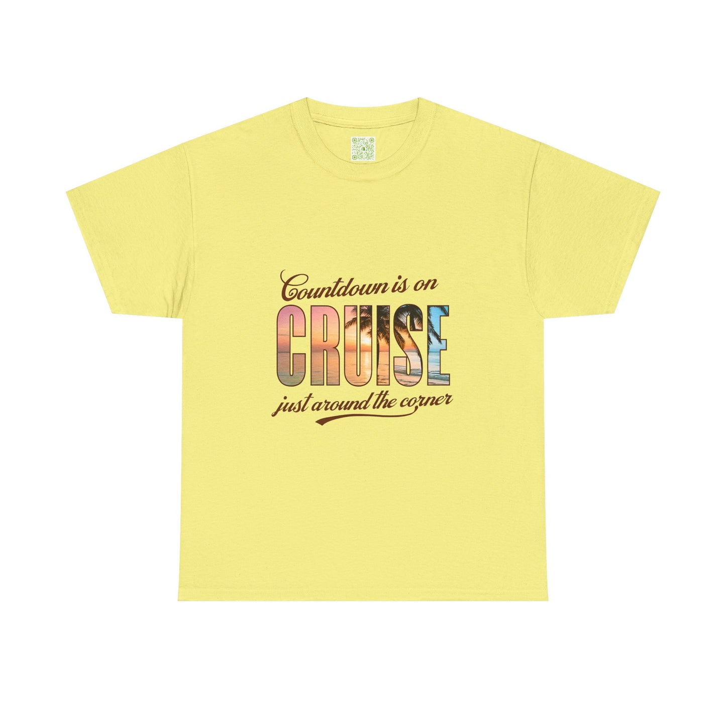 Cruise Countdown Heavy Cotton Tee, Cruise Squad 2025 Shirt, Family Vacation 2025 Tee, Family Cruise Shirt, Custom Travel Shirt