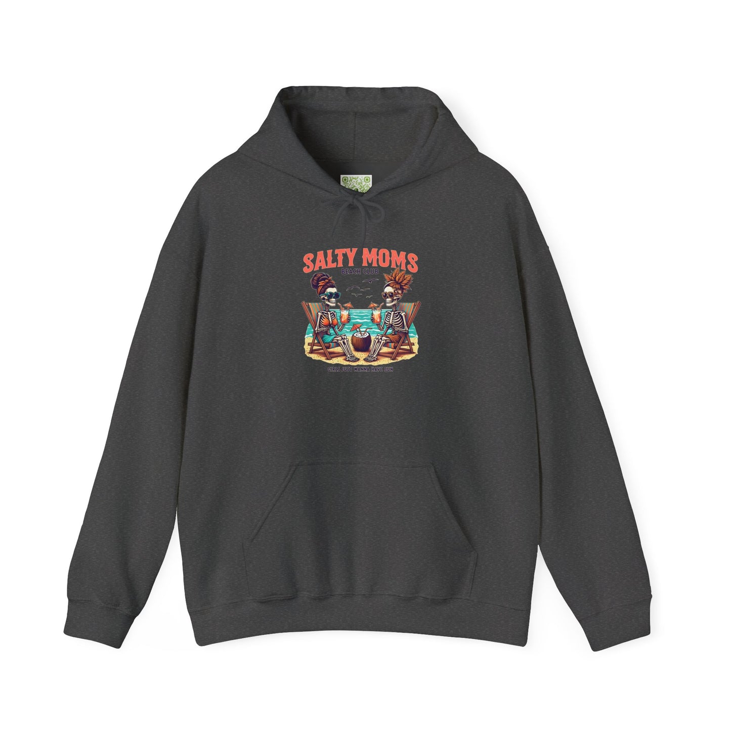 Salty Moms Beach Club Hoodie, Fun Summer Vibes, Beach Lovers, Summer Mom Hoodie, Girls Trip, Hot Mom Summer