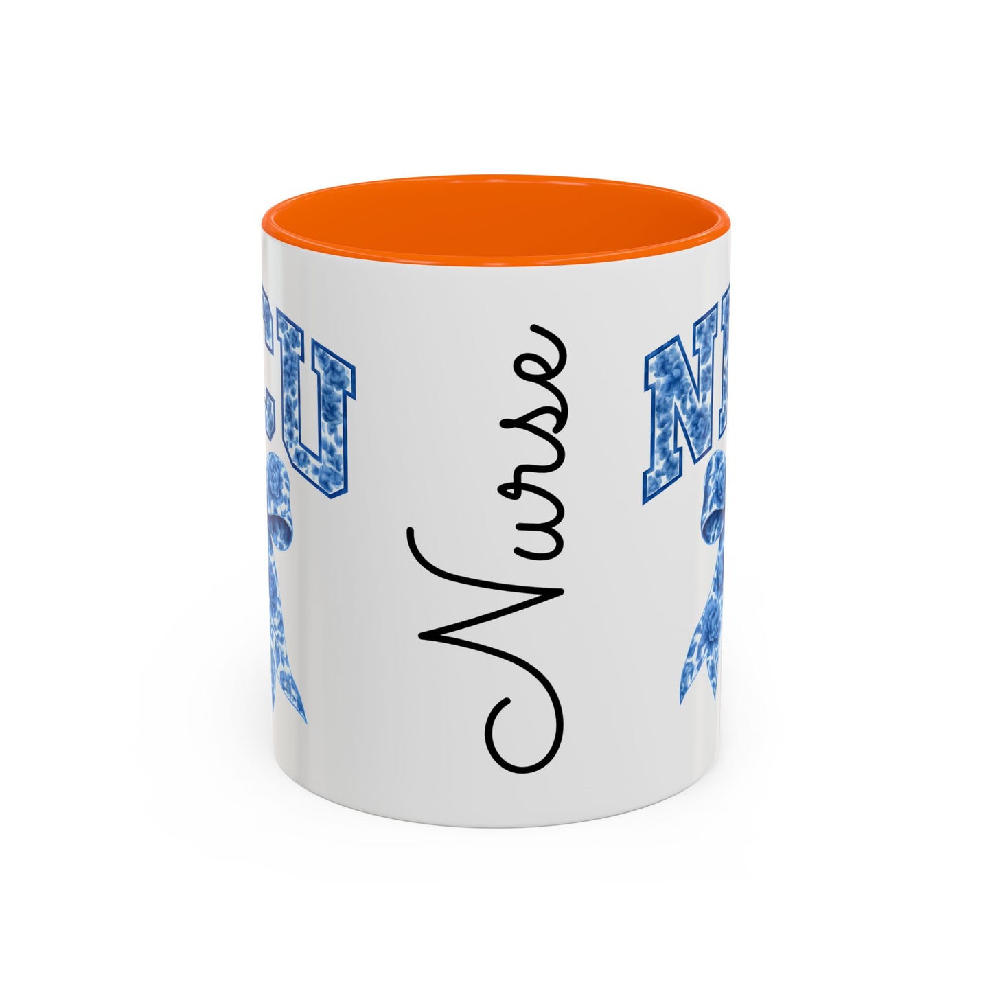 NICU Nurse Chinoiserie Accent Coffee Mug, Nurse Retirement Mug, NICU Nurse Mug, New Job Gift, Mug For NICU Nurse