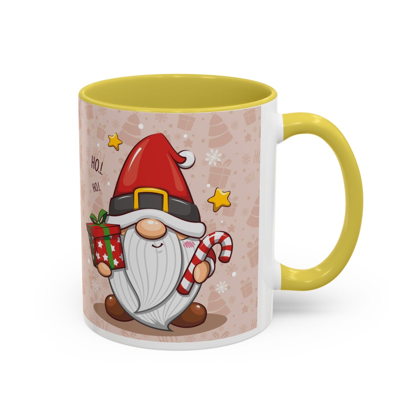 Ho Ho Santa Gnome Christmas Mug, Cute Holiday Coffee Cup, Festive Hot Cocoa Mug, Gnome Lover Christmas Gift, Cozy Winter Drinkware for Holiday Cheer