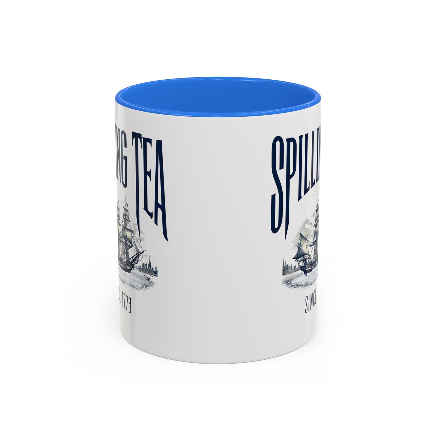 Spilling Tea Since 1773 Coffee Mug, Patriotic Coffee Mug, Funny Patriot Gift, American Freedom, Memorial Day