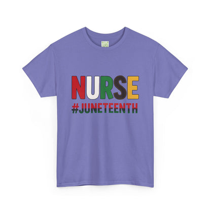 Juneteenth Nurse Unisex Tee, Celebrate Freedom, Black History Shirt, African American Pride, Black Culture Shirt