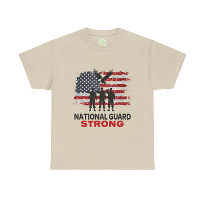 National Guard Strong T-Shirt, Unisex Patriotic Tee, Military Pride Shirt, Veteran Gift, Independence Day Apparel