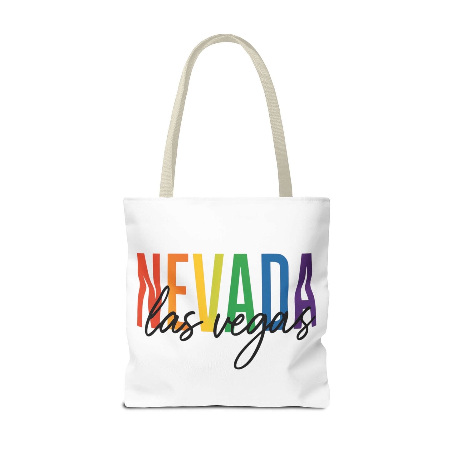 Pride Las Vegas Nevada Tote, Pride Month Tote, Bisexual Pride Bag, LGBT Tote, Transgender Gift, Lesbian Tote, Equal Rights Bag