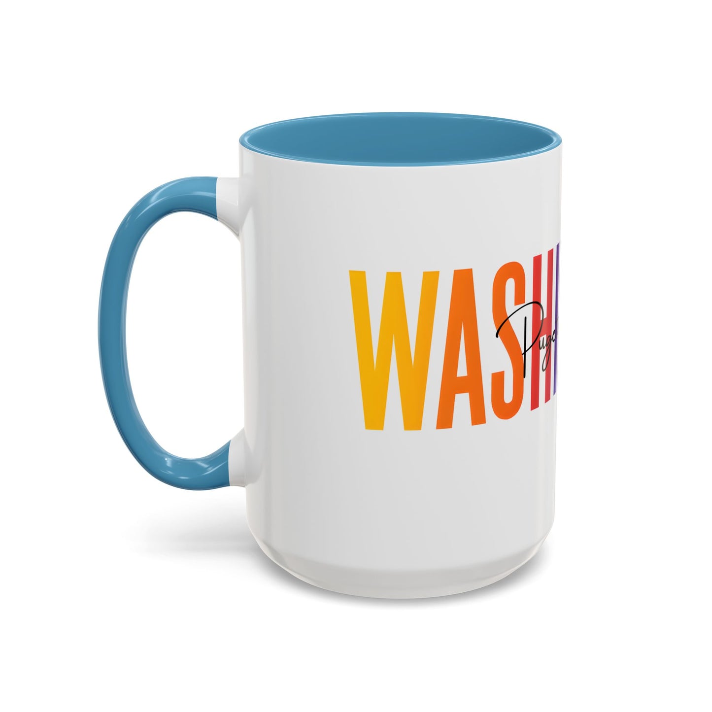 Puget Sound Coffee Mug, Tacoma Mug, Washington Souvenir, Puget Sound Gift, Washington Mug, Washington Vacation