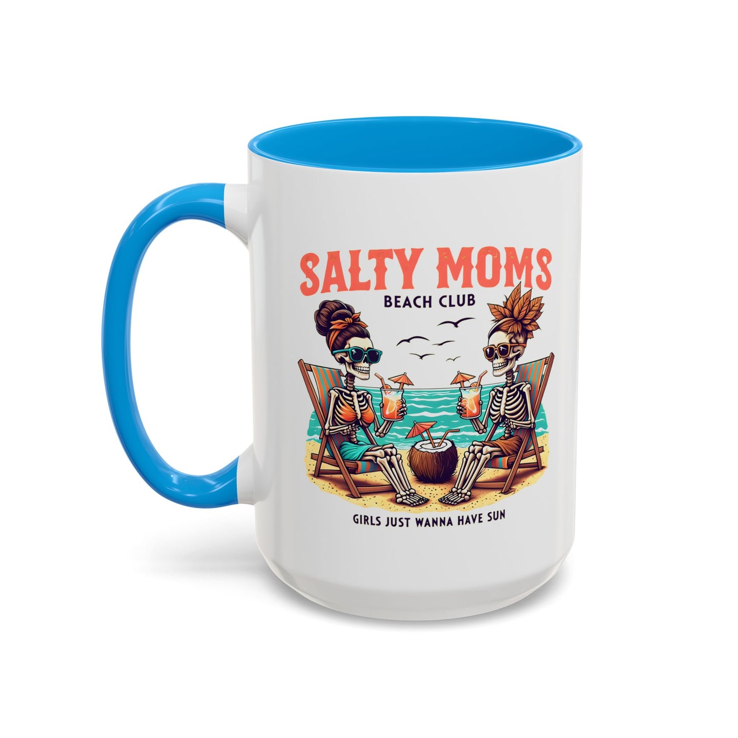 Bonus Mom Gift, Salty Moms Beach Club Mug, Salty Mug, Summer Mom Mug, Hot Mom Summer, Beach Club Mug, Stay Salty Mug, Beach Days