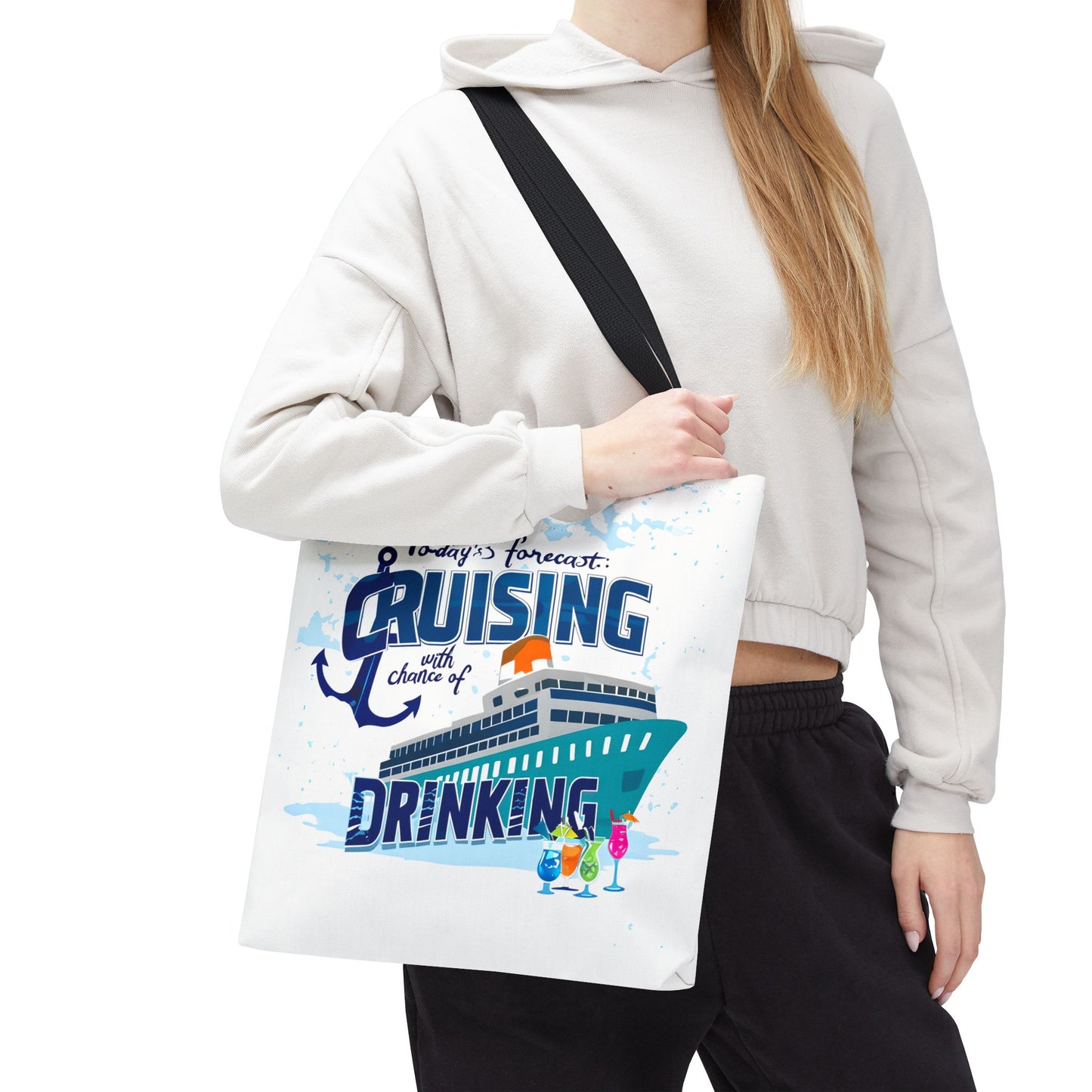 Cruising Tote Bag, Cruise Essentials, Custom Beach Bag, Vacation Tote Bag, Travel Tote Bag, Cruise Bachelorette
