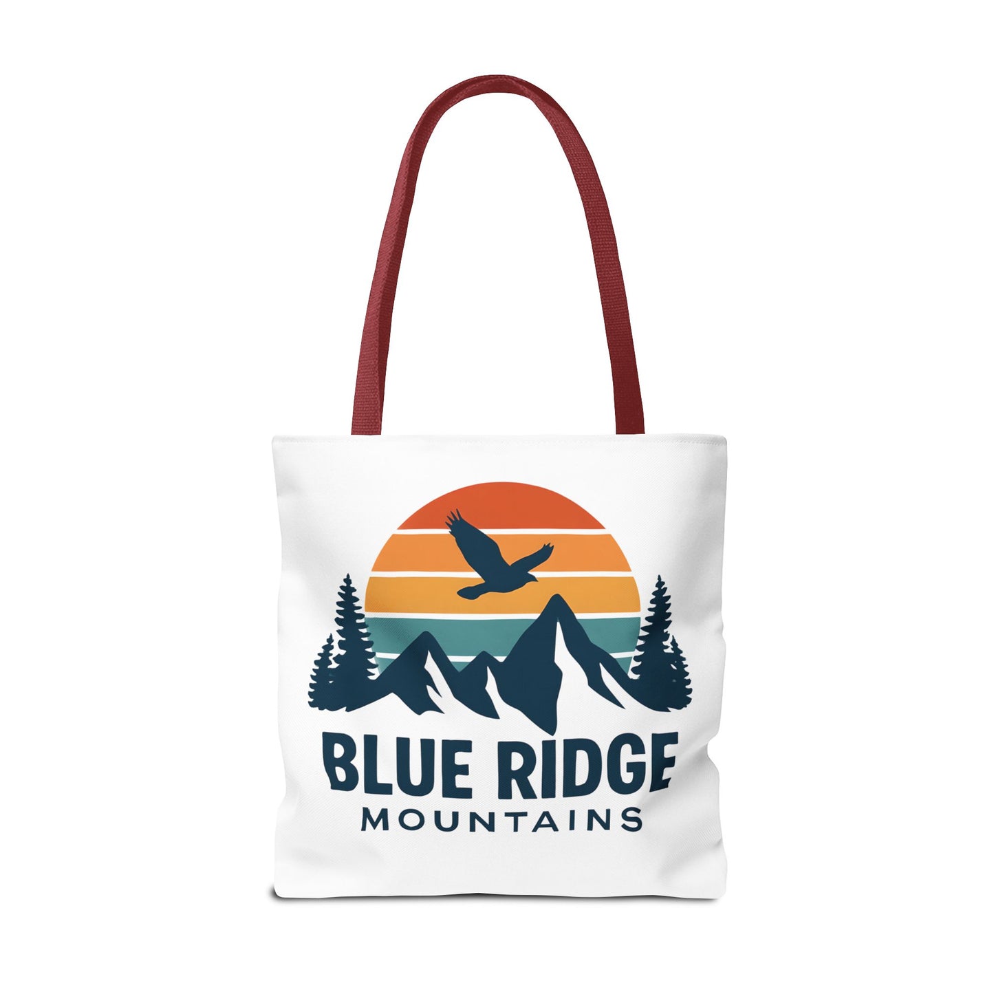 Blue Ridge Mountains Tote, Blue Ridge Parkway Bag, Appalachian Trail Tote, Smokey Mountains Gift, North Carolina Gift