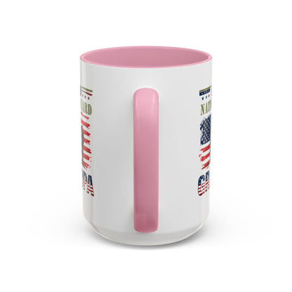National Guard, Proud Grandpa Coffee Mug, Veteran Appreciation, Gift for Heroes, Military Family Gift