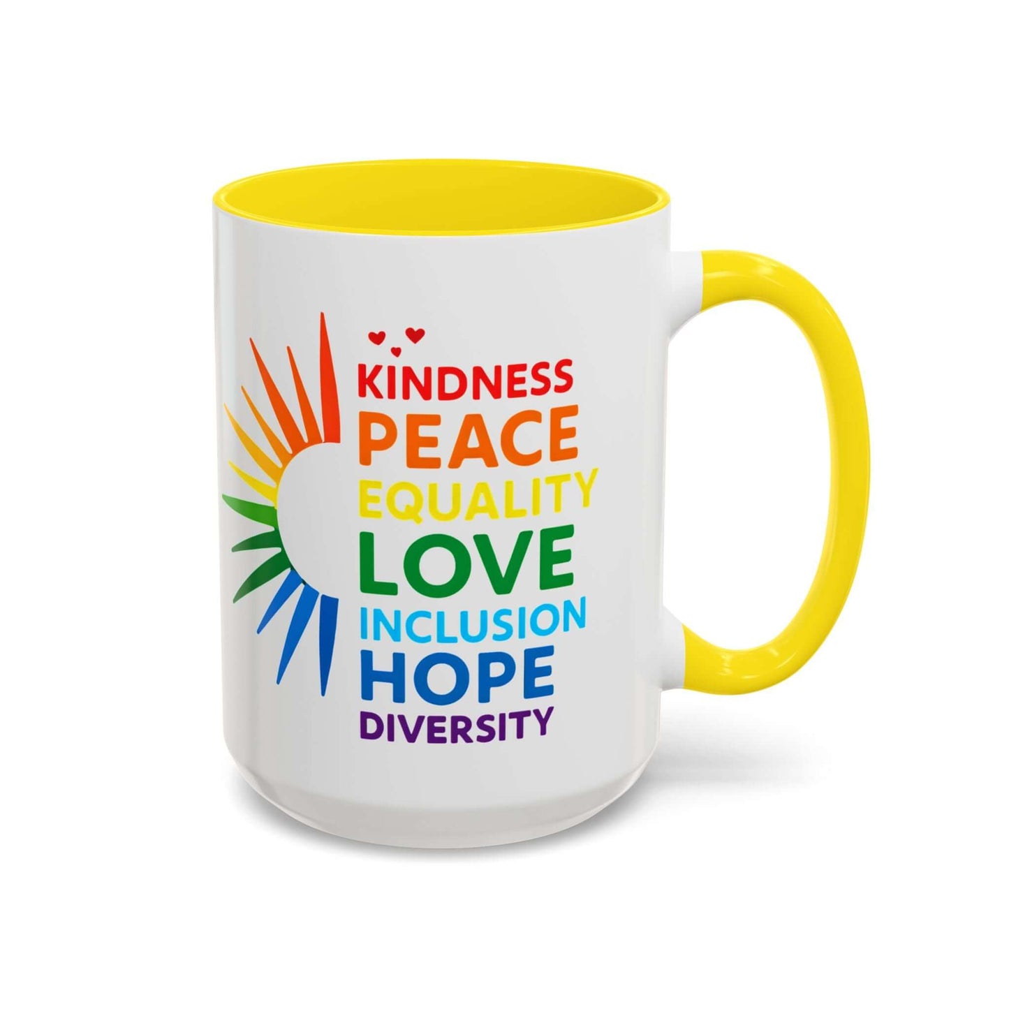 LGBTQ Pride Coffee Mug: Colorful Affirmations, LGBTQ Gift