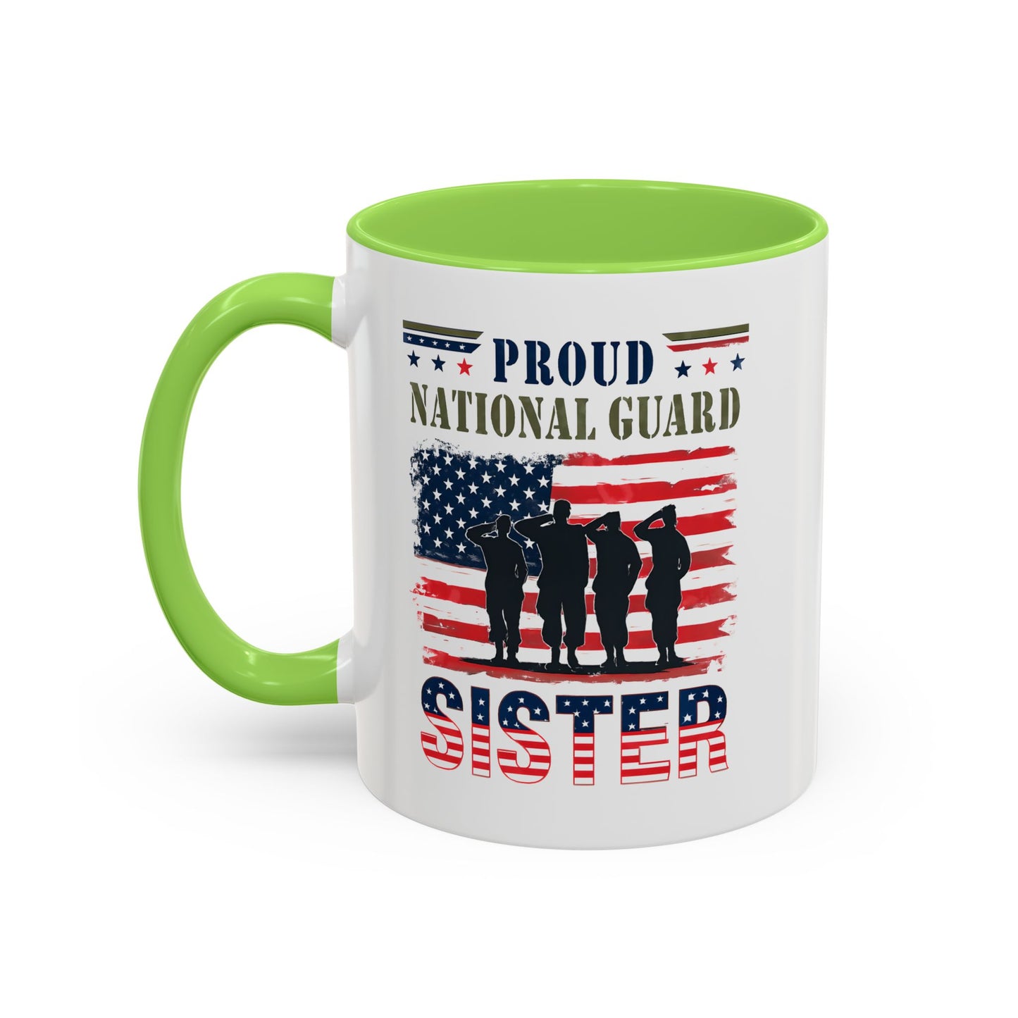 National Guard, Proud Sister Mug, Army National Guard, Armed Forces Gift, Veteran Appreciation, Gift For Heroes