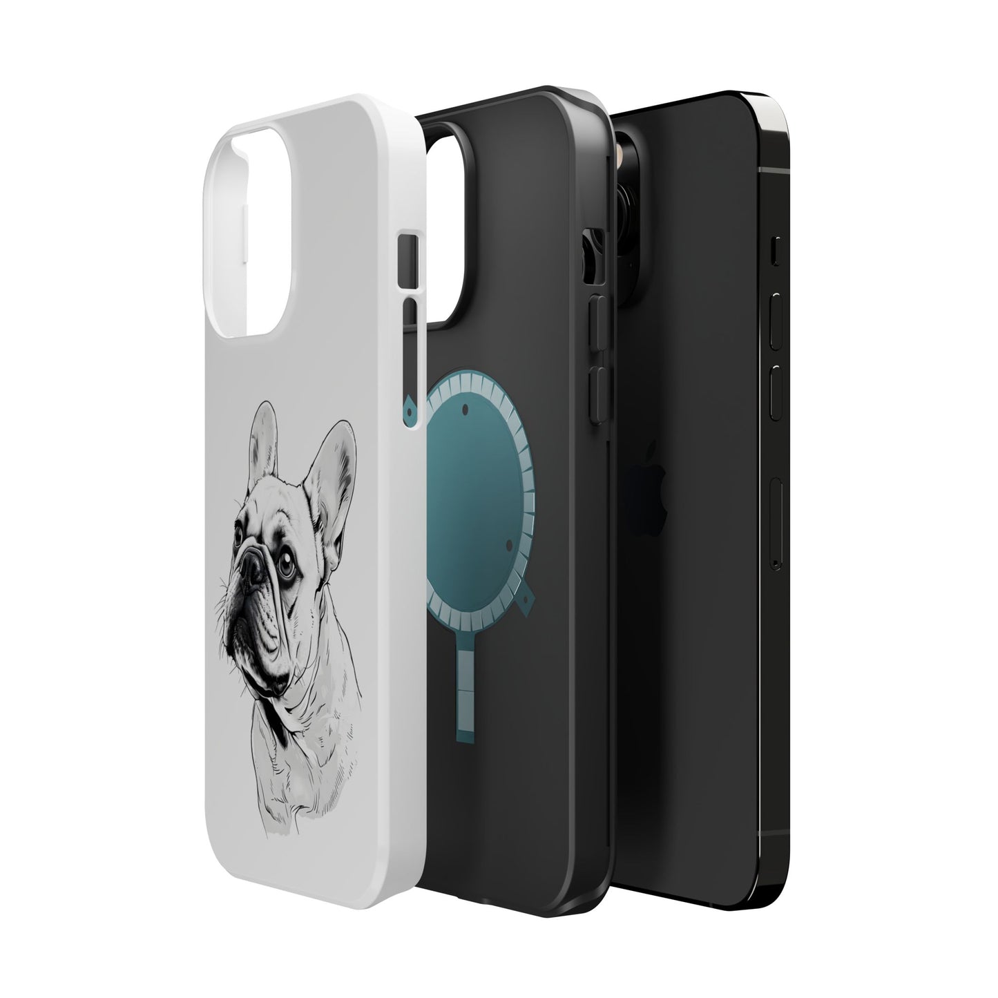 French Bulldog Magnetic Phone Case, Custom Pet Case, Durable Phone Accessories, Gift for Dog Lovers, Unique Phone Protection