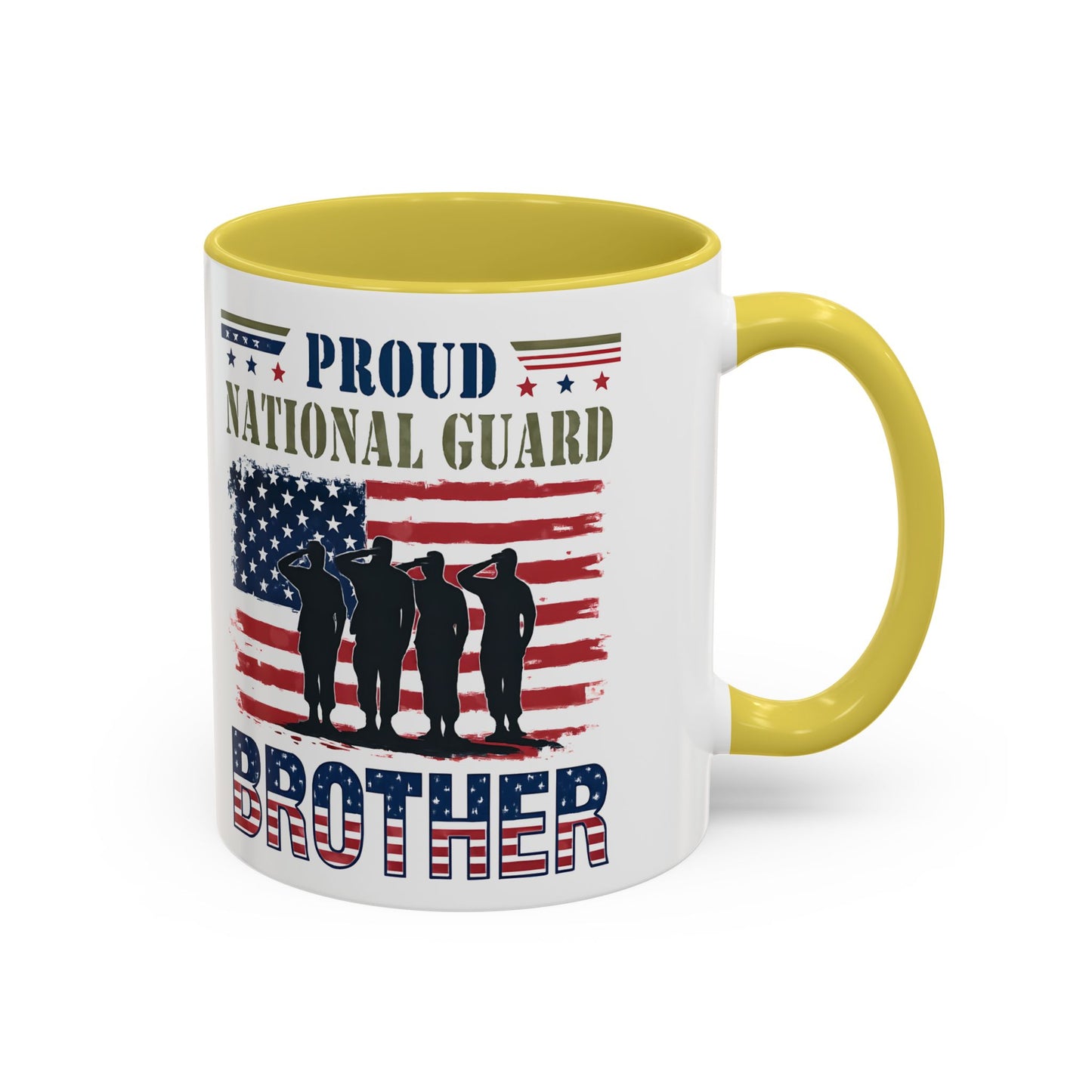 National Guard, Proud Brother Coffee Mug, Veteran Appreciation Mug, Military Family Gift, Army Gifts, Tactical Gifts