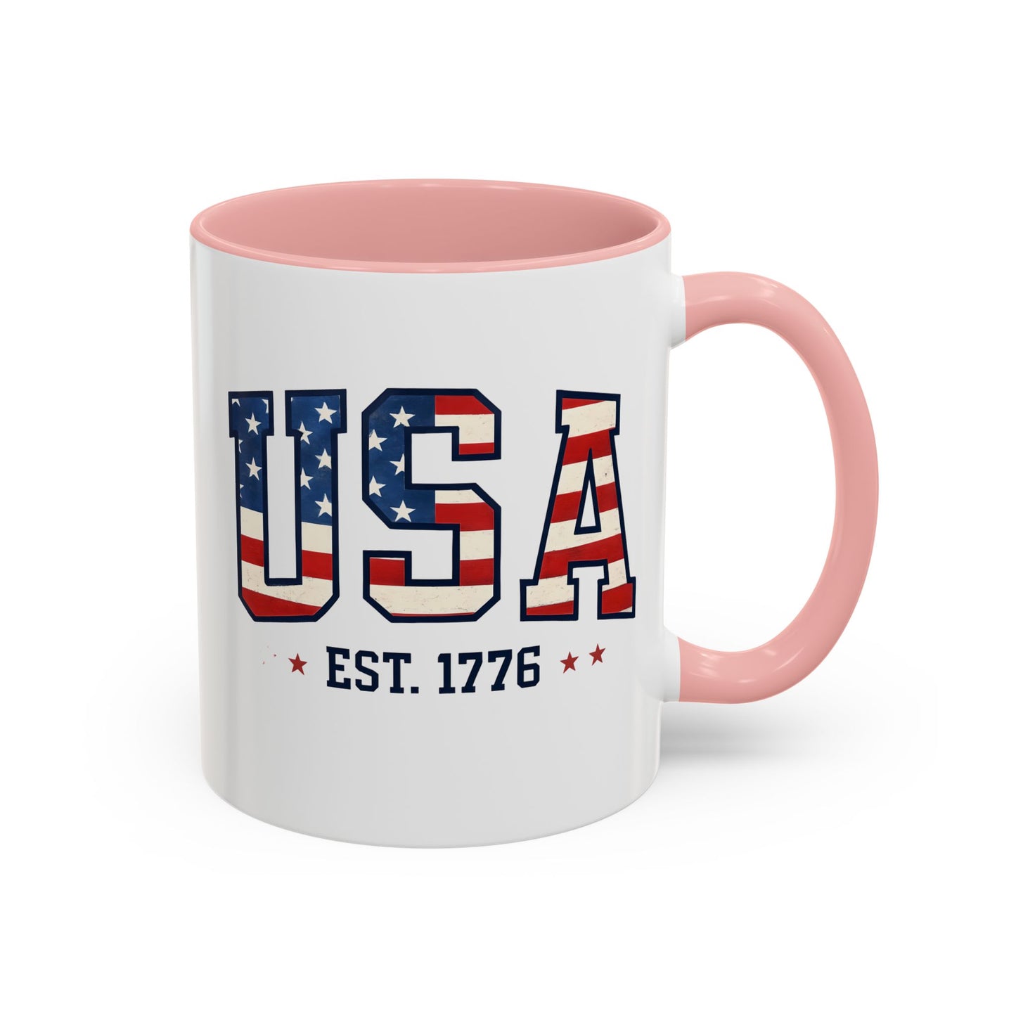 USA Patriotic Coffee Mug, Memorial Day Mug, American Flag Mug, Patriotic Mug, Freedom Cup, USA Flag Mug, Fourth of July