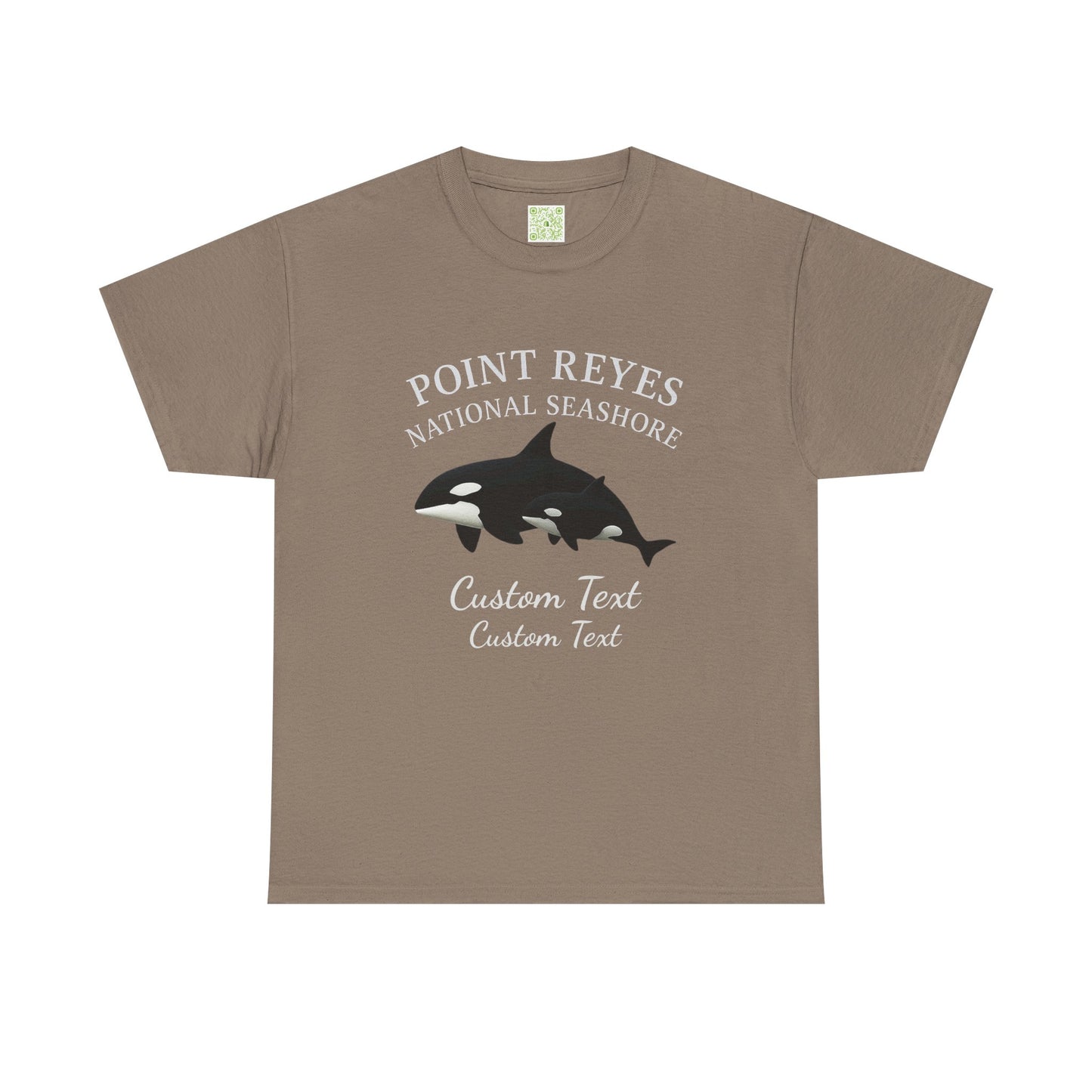 Point Reyes National Seashore Orca Tee, Marin County Whale Shirt, California Coast T-shirt, Pacific Ocean Gift, Whale Watching Apparel