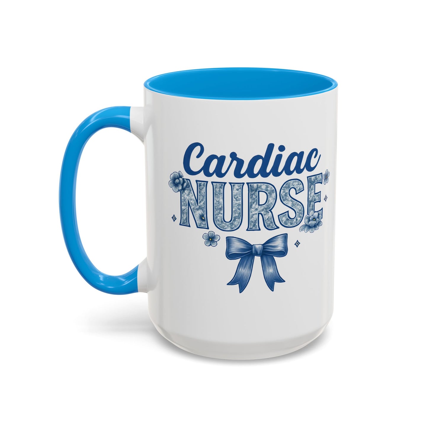 Chinoiserie Gift, Nurse Mug, Cardiac Nurse Mug, Cardiac ICU Mug, CVICU Nurse Mug, Cardiology Nurse Gift, Nurse Team Mug
