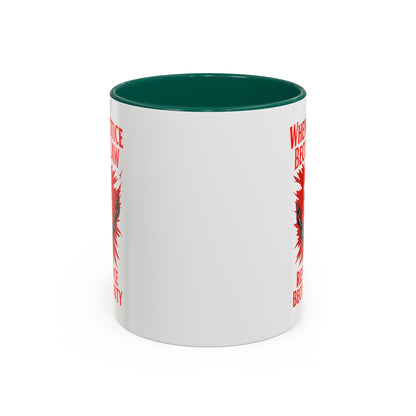 anti trump mug, chinga la mirgra, When Injustice Becomes Law, Resistance Mug, Social Justice Mug, Equality Coffee Cup, Resist Mug Gift