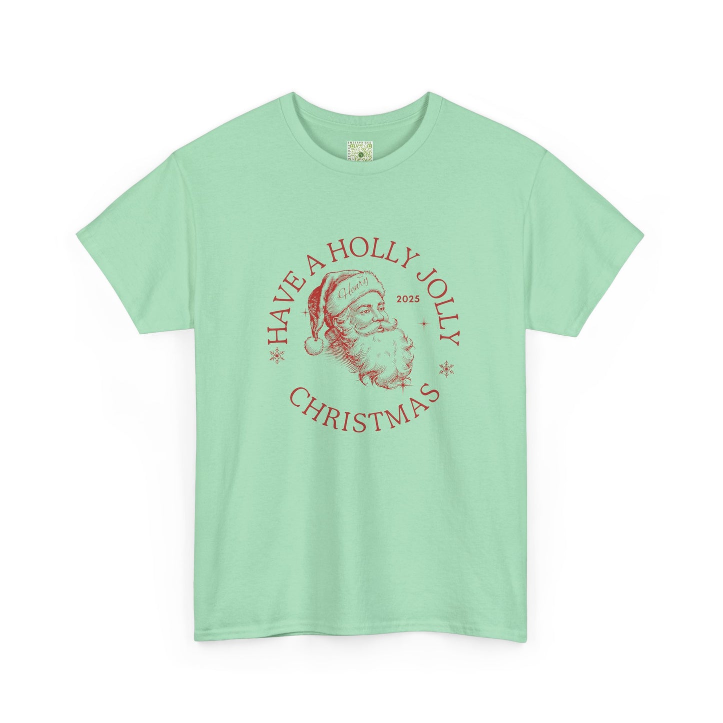 Vintage Santa tshirt, Have a Holly Jolly Christmas Shirt, Vintage Santa 2025 Tee, Retro Holiday Family Gift