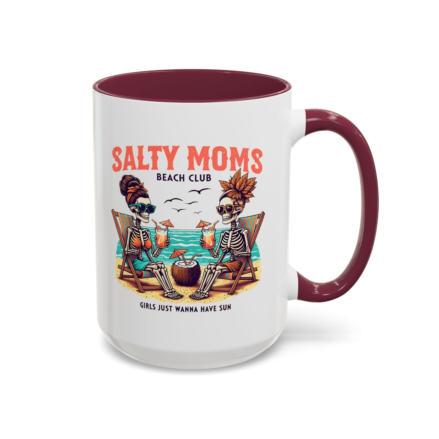Bonus Mom Gift, Salty Moms Beach Club Mug, Salty Mug, Summer Mom Mug, Hot Mom Summer, Beach Club Mug, Stay Salty Mug, Beach Days