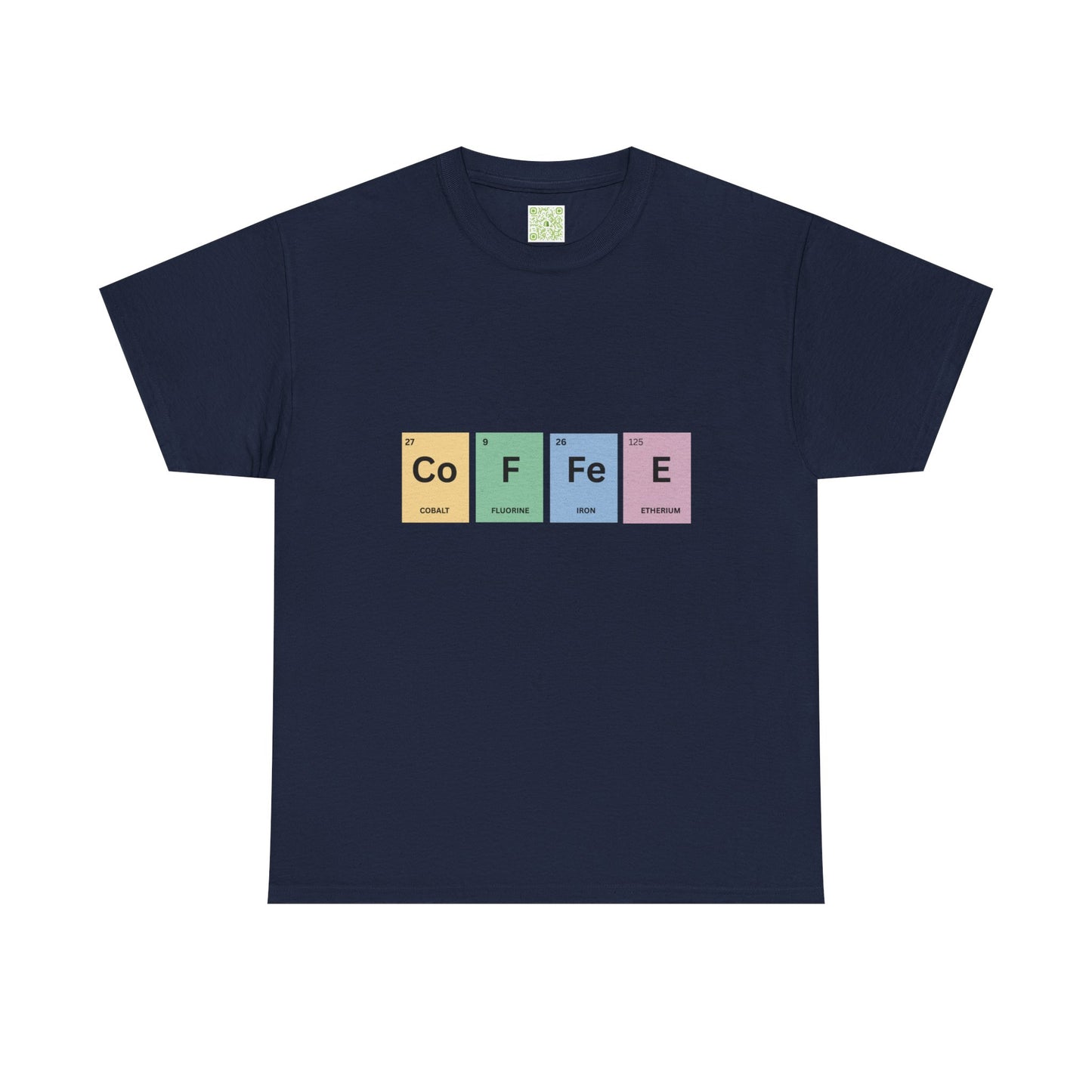 Creative Coffee Science Shirt, Chemistry Elements Tee, Periodic Table Shirt, Gift for Chemist, Science Teacher