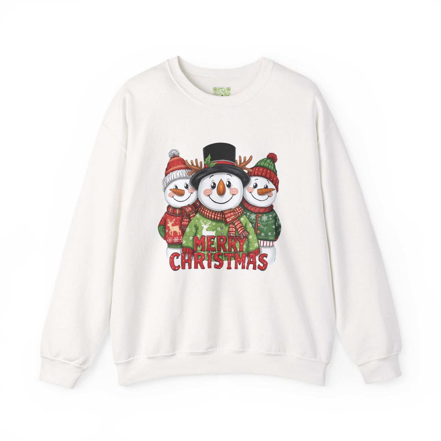 Merry Christmas Snowman Sweatshirt, Funny Snowman Shirt, Snowman Apparel, Cute Let It Snow Top, Snowman Lover Gift, Snowman Gift For Her, Kitschy Christmas Gift