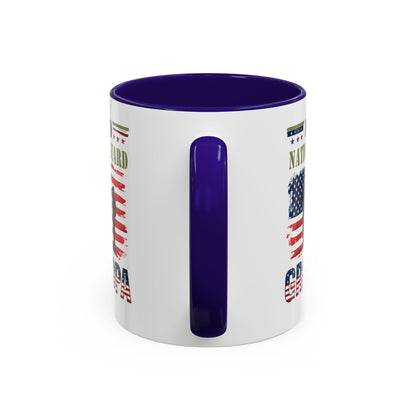 National Guard, Proud Grandpa Coffee Mug, Veteran Appreciation, Gift for Heroes, Military Family Gift