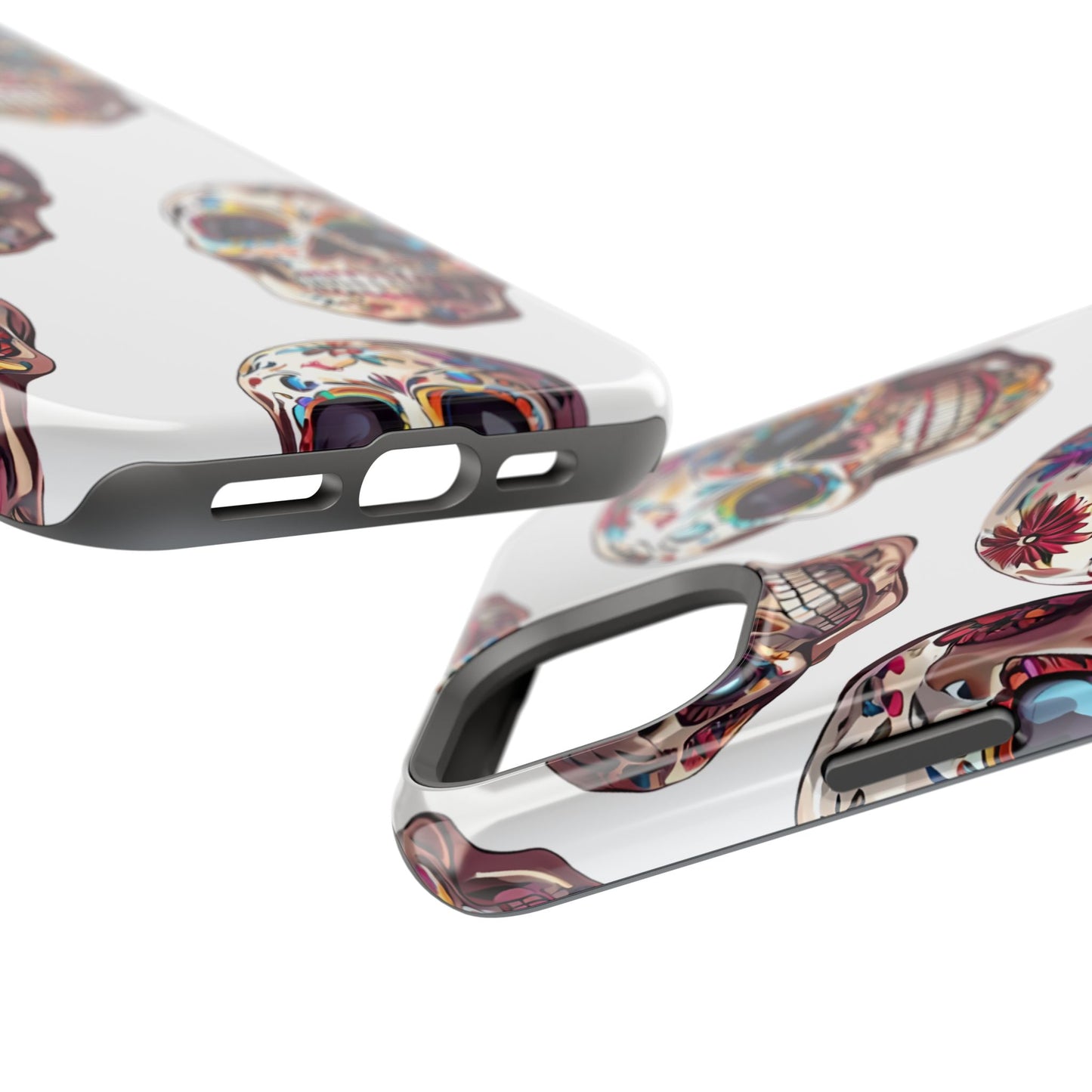 Sugar Skull Phone Case, Dia De Los Muertos, Day Of The Dead, Mexican Tradition, Sugar Skull Art, Wireless Charger