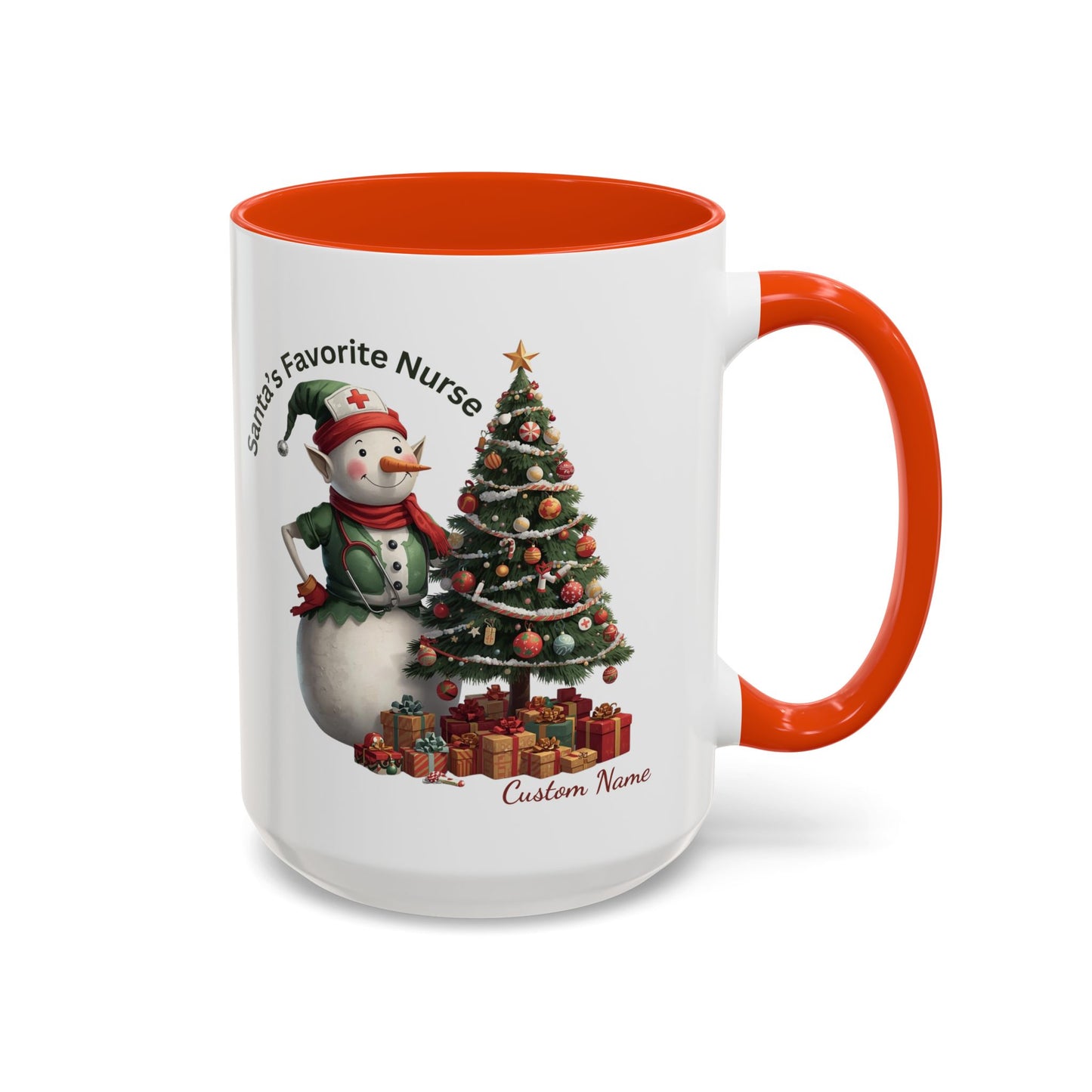 Nurse Christmas Mug, Future Nurse Gift, Nurse Practitioner, Snowman Mug, Nursing Graduation, Christmas Gifts