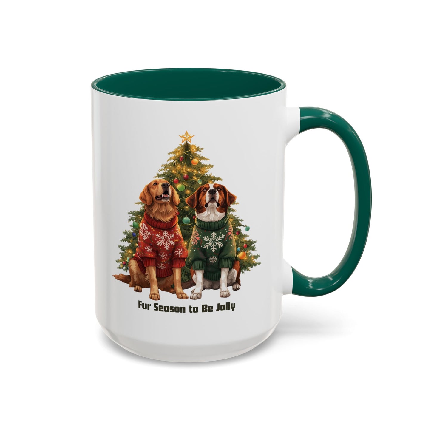 Festive Dog-Themed Mug for Pet Lovers, Dog Christmas Mug, Cute Christmas Dog Mug, Custom Dog Mom Mug, Merry Christmas