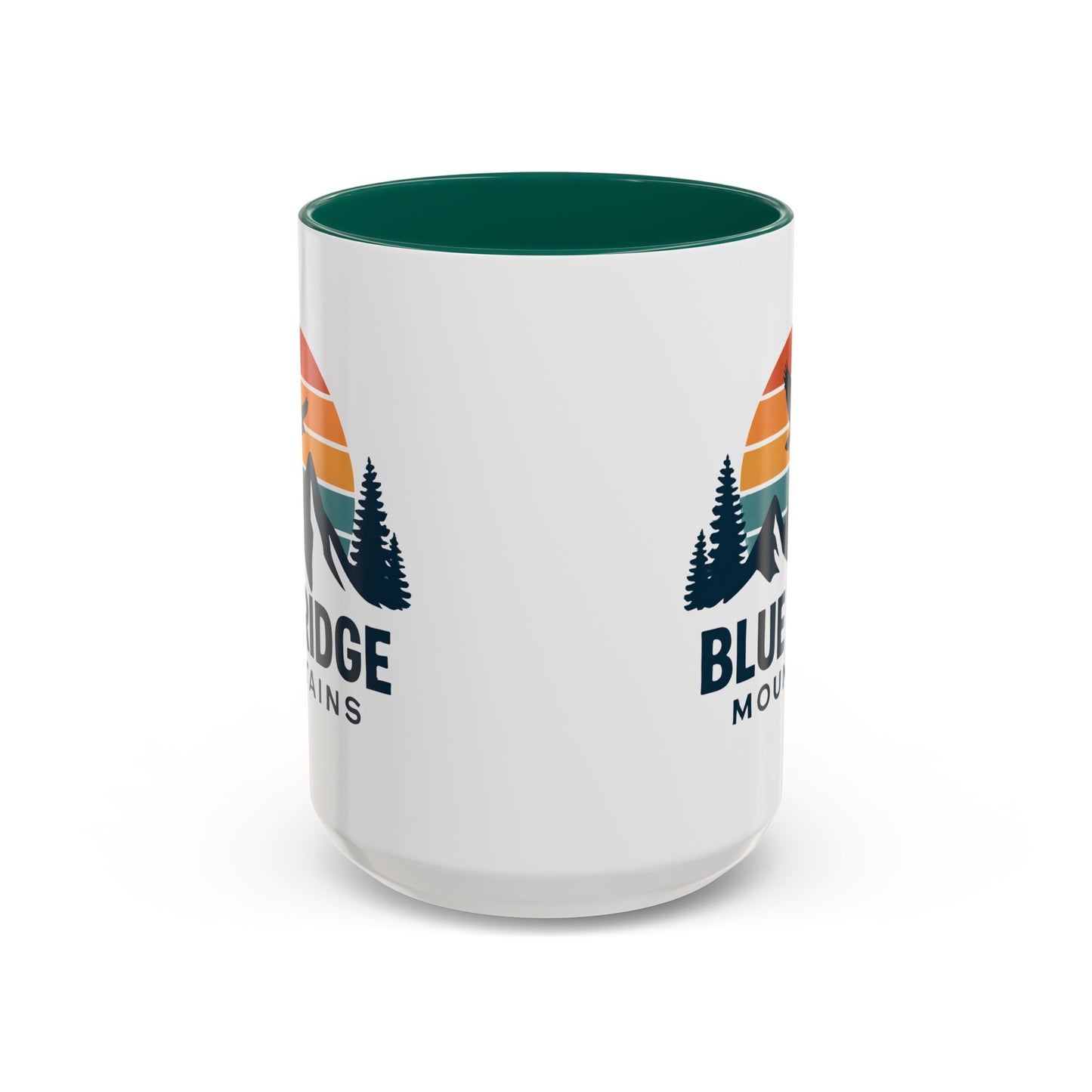 Blue Ridge Mountains, One Happy Camper, Accent Coffee Mug, Blueridge Mug, Blue Ridge Parkway, Camping Coffee Mug, Camping Gift