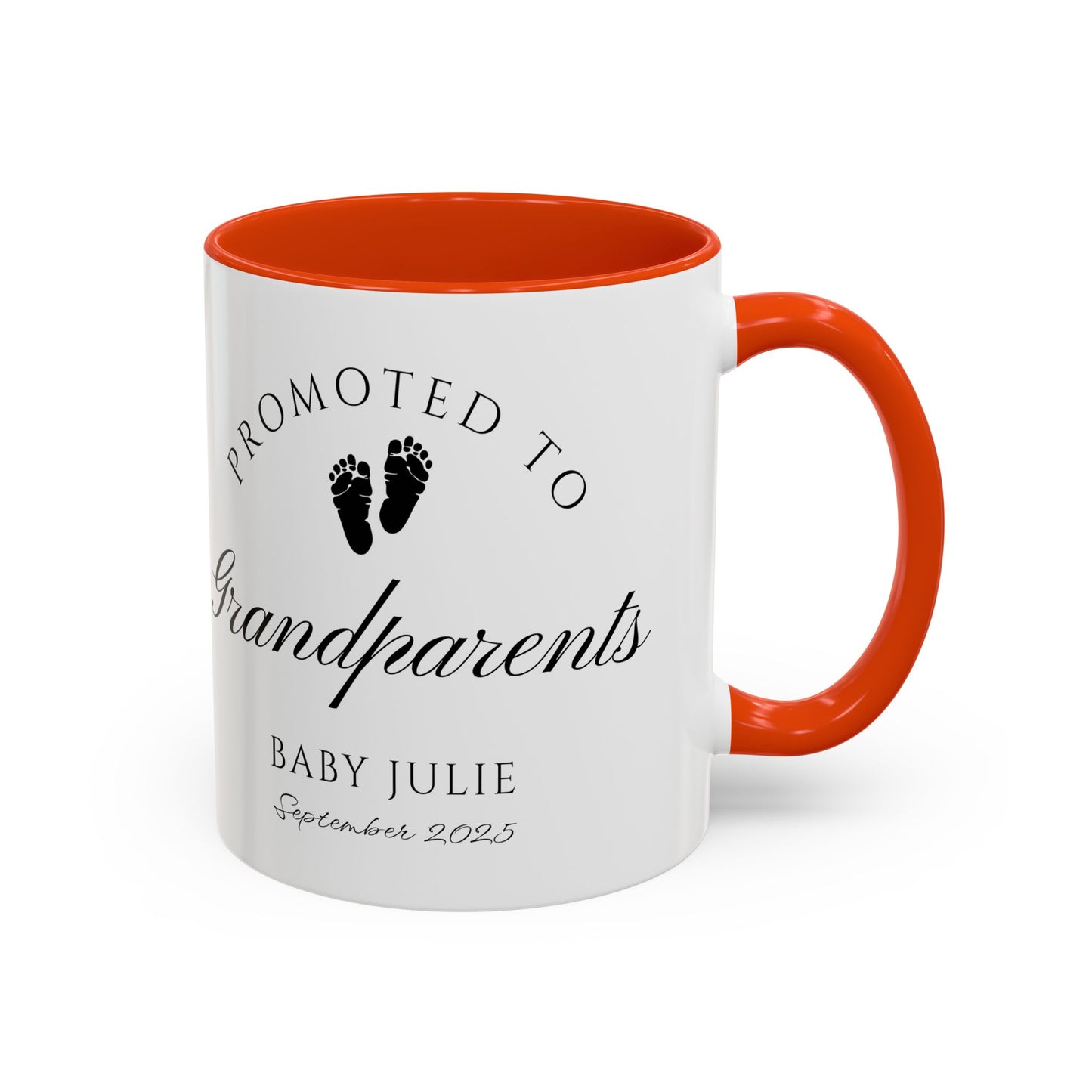 Promoted to Grandparents Mug, Pregnancy Announcement Coffee Cup, Baby Reveal Gift, New Grandparent Mug, Personalized Baby Announcement