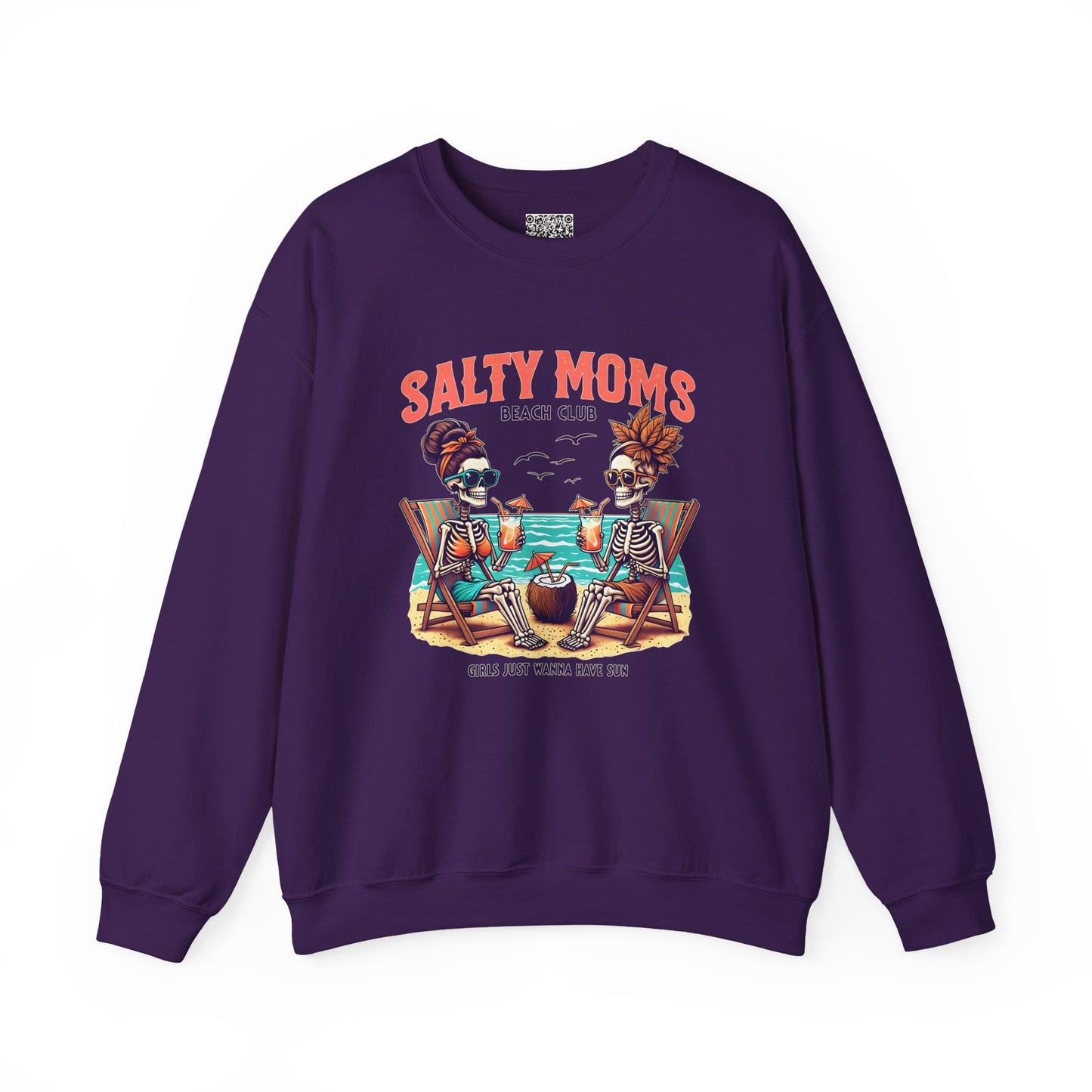 Salty Moms Beach Club Sweatshirt, Beach Club Shirt, Summer Vibes, Girls Wanna Have Sun, Stay Salty Shirt, Beach Days