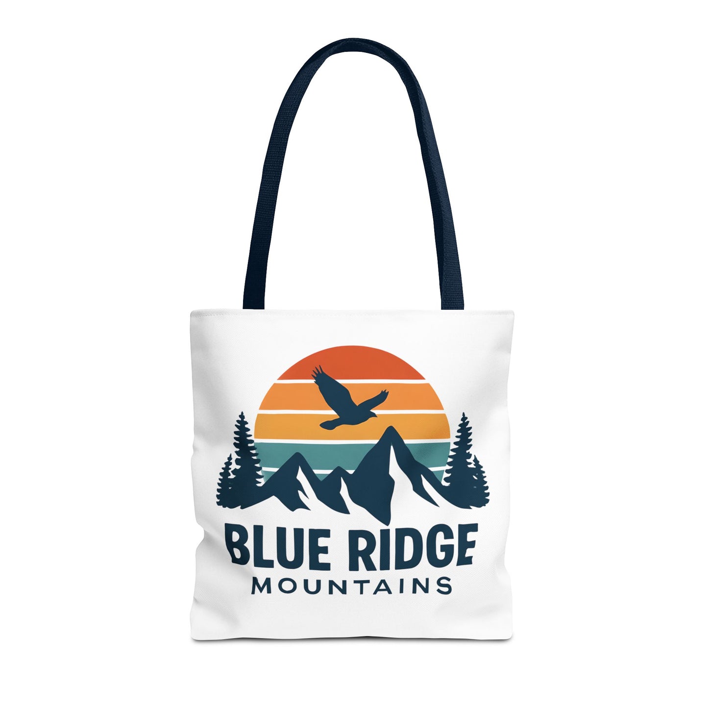 Blue Ridge Mountains Tote, Blue Ridge Parkway Bag, Appalachian Trail Tote, Smokey Mountains Gift, North Carolina Gift