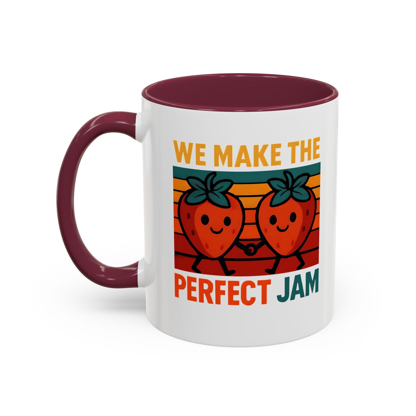 Humorous Strawberry Jam Coffee Mug, Summer Vibes Mug, Strawberry Mug, Food Humor Mug, Hilarious Mug, Gift Idea