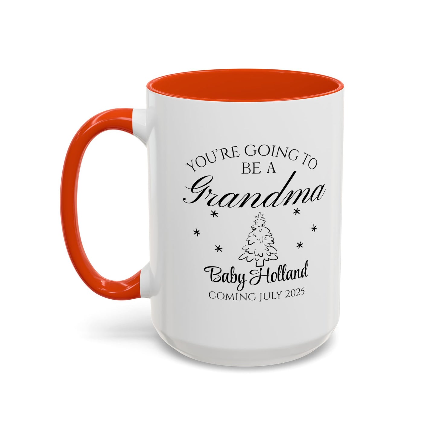 You’re Going to Be a Grandma Mug, Pregnancy Announcement Coffee Cup, New Grandma Gift, Baby Reveal Mug for Grandparents, 2025 Baby Announcement